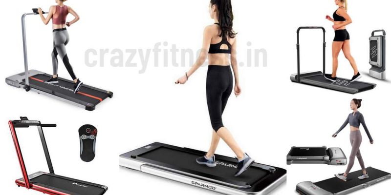 Best Under Desk Walking Pad: Sparnod Fitness STH-3000 Treadmill